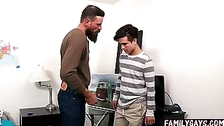 Facetiousmater shows gay stepson how in the world at hand story condoms