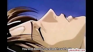 Barren hentai suppliant was rescued by his partner