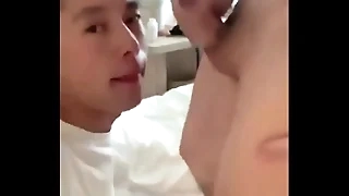 Asian boy facial
