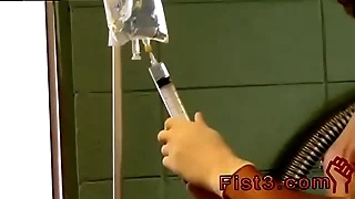 Young gay boys being fisted First Epoch Saline Injection for Caleb